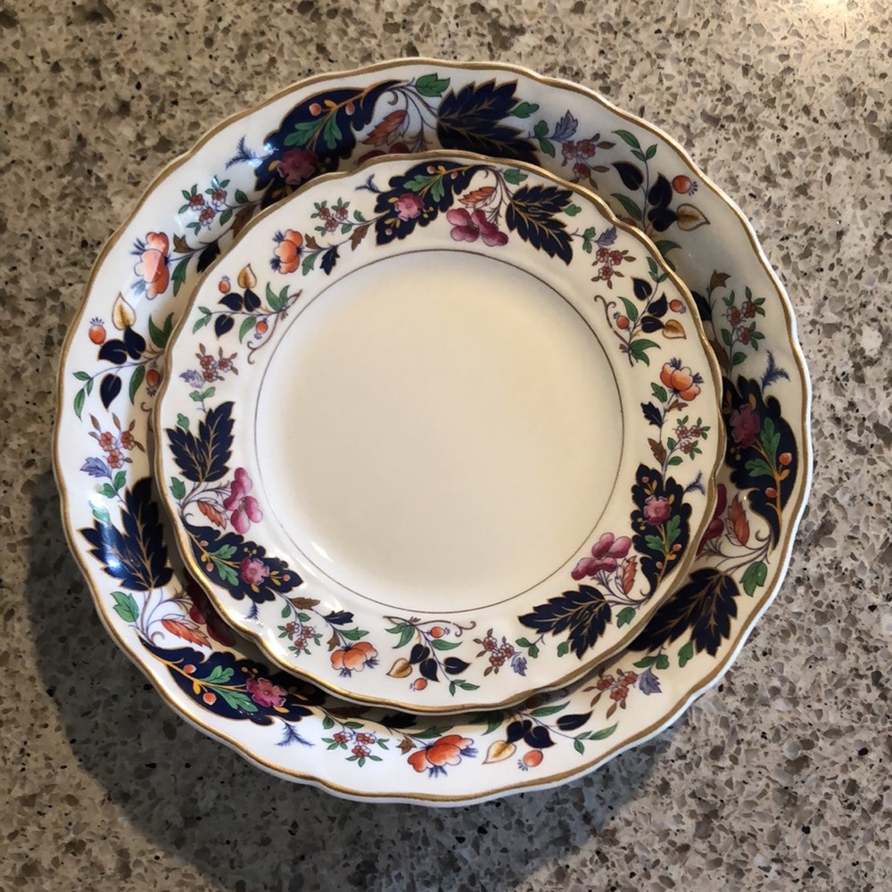 Vintage Marlborough Royal petali Grindley 2 sets of 4 pcs